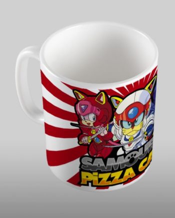 Mug Samouraï Pizza Cats : un anime culte !