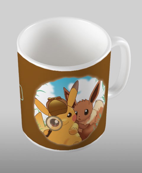 Mug Pokémon : Détective Pikachu mène l'enquête