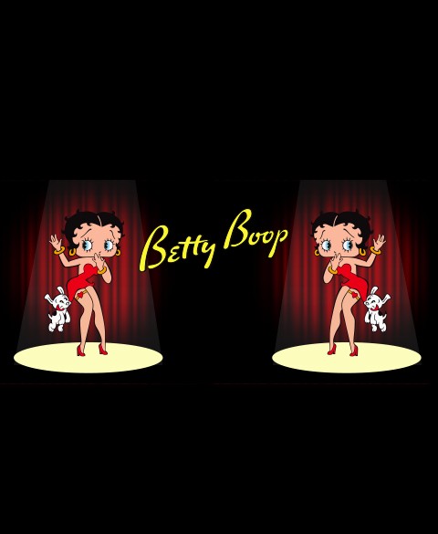 Mug Betty Boop : dessin animé et sensualité !