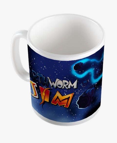 Mug Earthworm Jim : Jim, le lombric intelligent