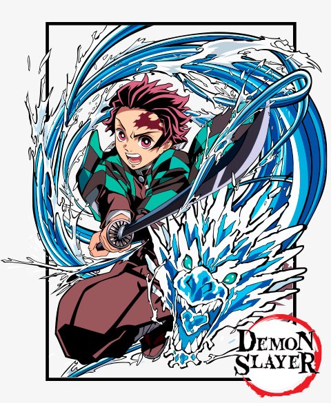 Mug Demon Slayer : Tanijiro Kamado et le dragon d'eau