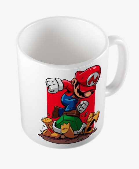Mug Mario adore écraser des Koopa Troopas