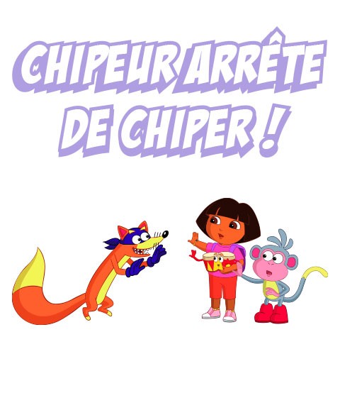 Mug Dora l'exploratrice : Chipeur arrête de Chiper !