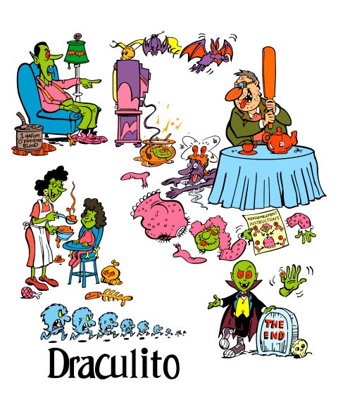 Mug Draculito : Little Drac et sa famille