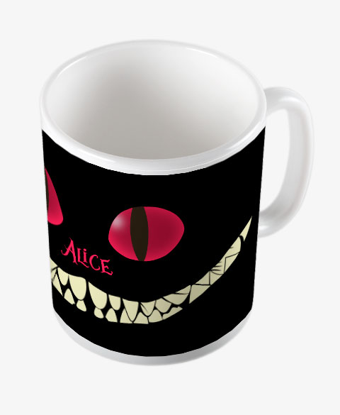 Mug Alice au pays des merveilles : Le chat du Cheshire