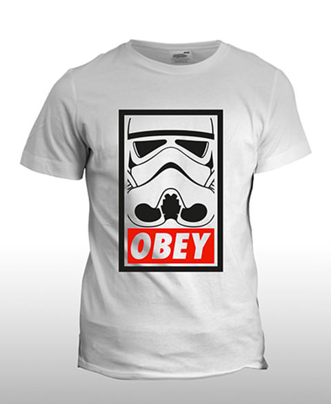T-shirt Star Wars : Stormtrooper like Obey