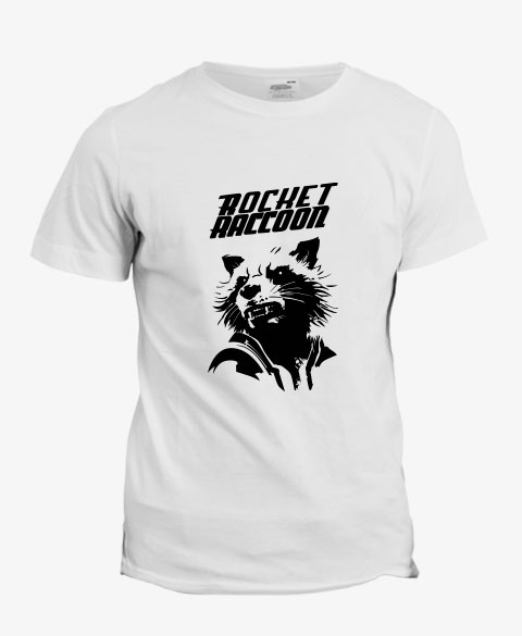 T-shirt Rocket Raccoon : Les Gardiens de la Galaxie