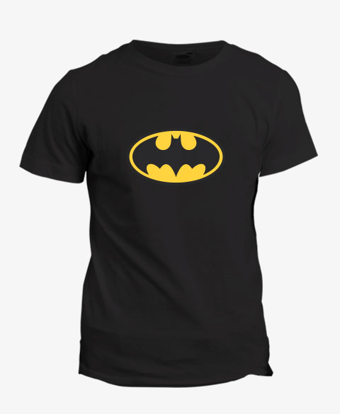 T-shirt Batman : le logo original
