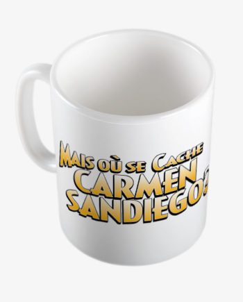 Mug Carmen Sandiego : Mais où se cache Carmen Sandiego ?