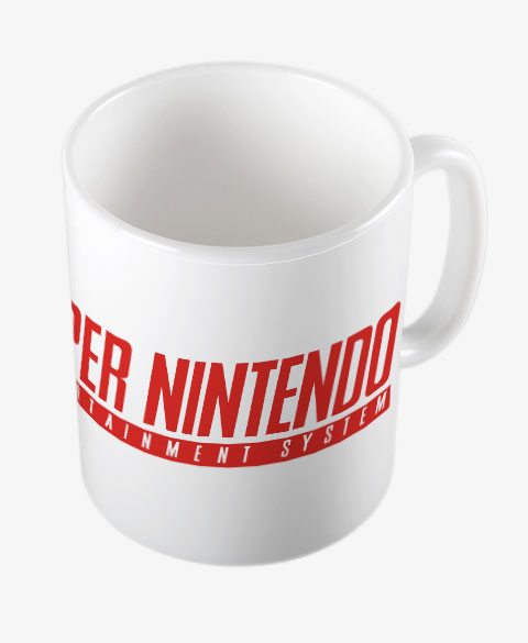 Mug Console : Super Nintendo - Blanc