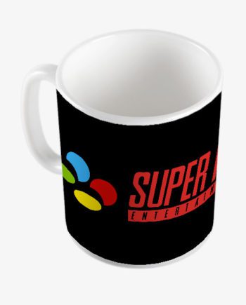 Mug Console : Super Nintendo - Noir