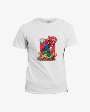 T-shirt Mario adore écraser des Koopa Troopas