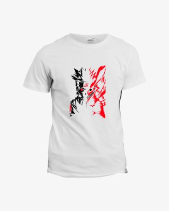 T-shirt Naruto : Naruto et Kyûbi ne font qu'un