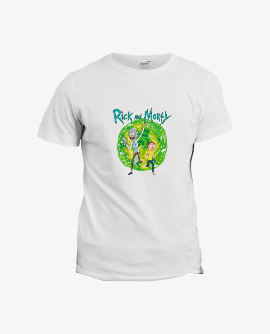T-shirt Rick et Morty : dessin animé et irrévérence