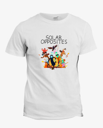 T-shirt Solar Opposites : un Pupa et des extraterrestres