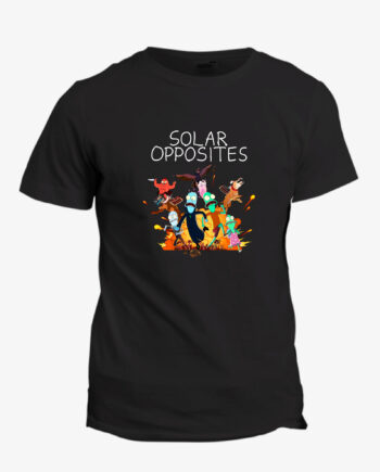 T-shirt Solar Opposites : un Pupa et des extraterrestres