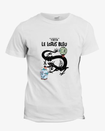 T-shirt Les aventures de Tintin : Le Lotus Bleu