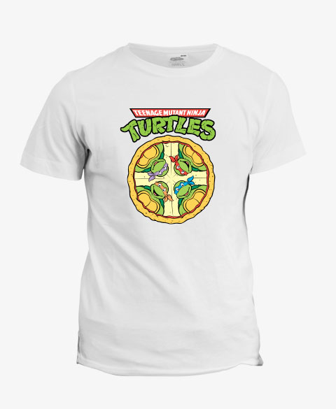 T-shirt Les Tortues Ninja : Pizza Time