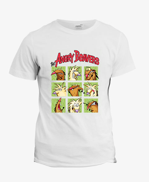 T-shirt The Angry Beavers : Les Castors Allumés