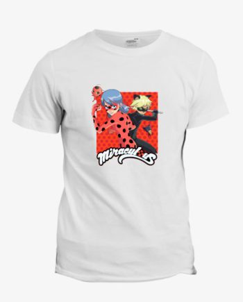 T-shirt Miraculous : Les Aventures de Ladybug et Chat Noir
