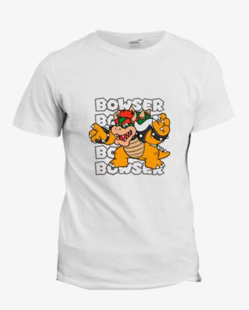 T-shirt Mario: Bowser, le roi des koopas