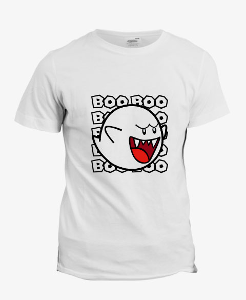 T-shirt Mario : Boo