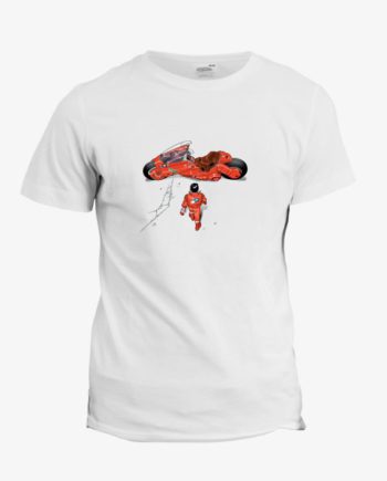 T-shirt Akira : Kaneda et sa moto