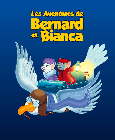 Mug Bernard et Bianca : deux souris membres de la S.O.S. Société
