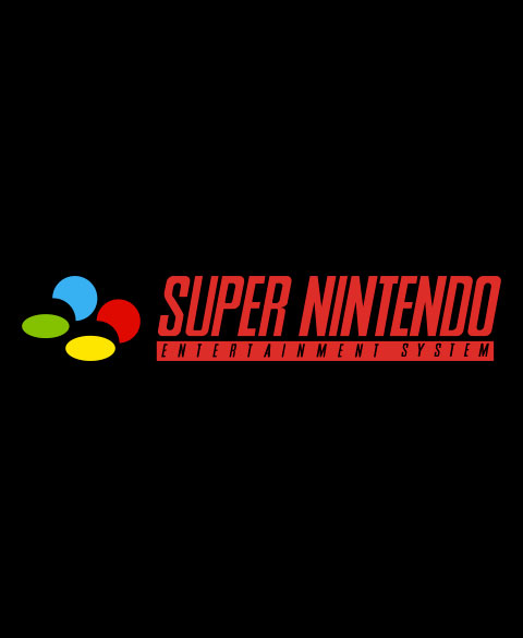 Visuel Mug Console : Super Nintendo - Noir