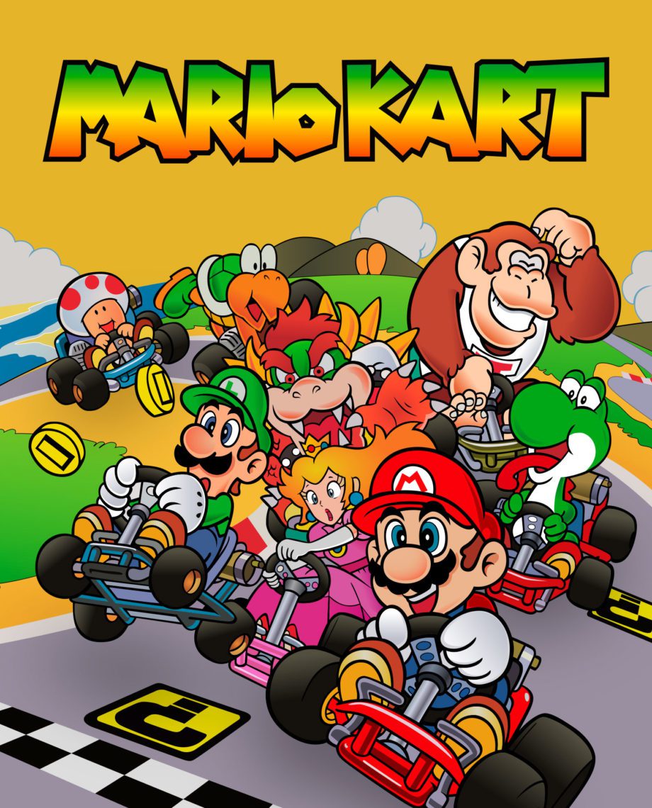 Mug Mario : Mario Kart Nintendo 64 super nes