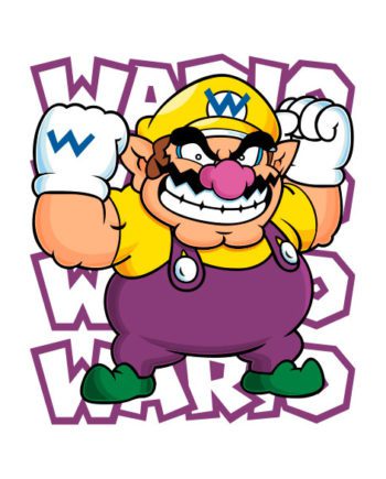 T-shirt Mario : Wario