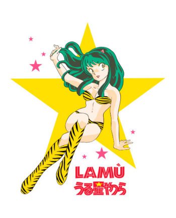 T-shirt Lamu : Urusei Yatsura en animé