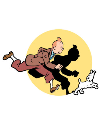 visuel T-shirt Tintin et Milou sont inséparables