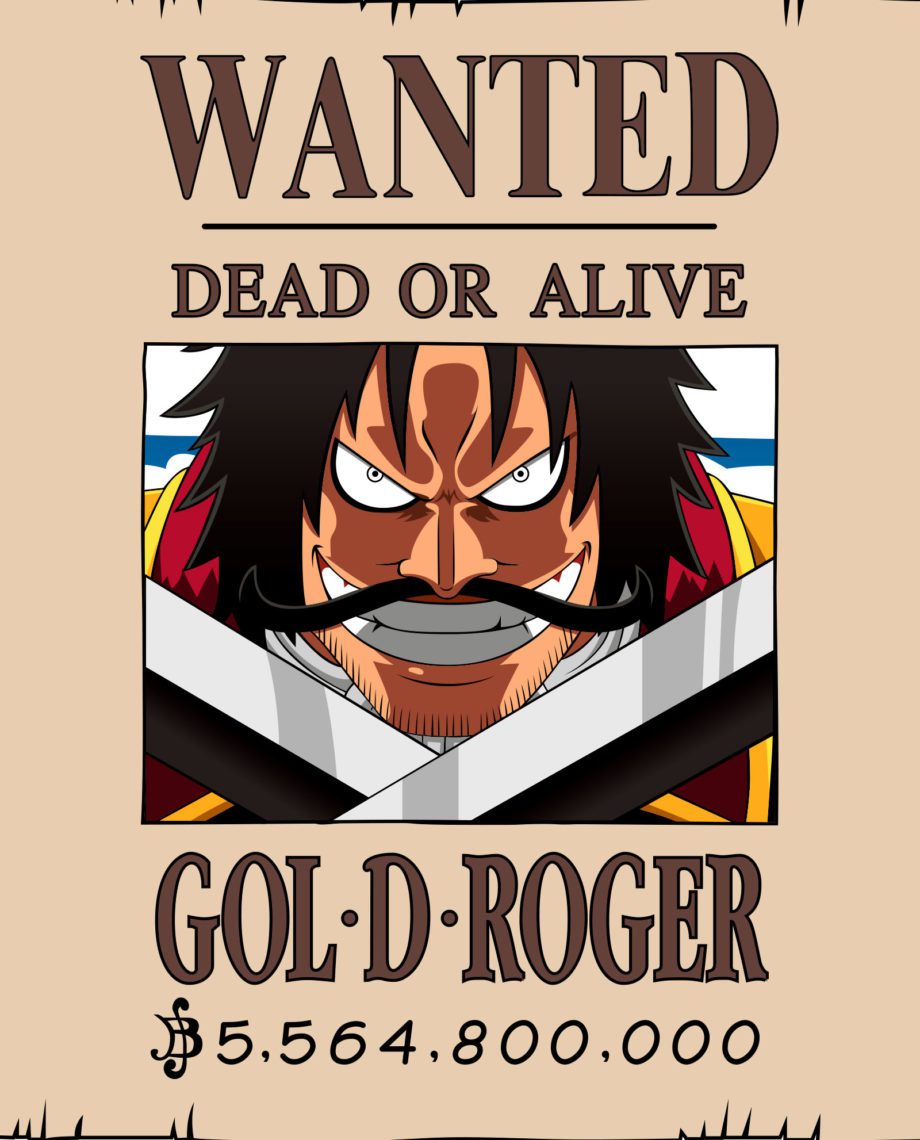 Mug Gol D Roger le roi des pirates, Manga One Piece