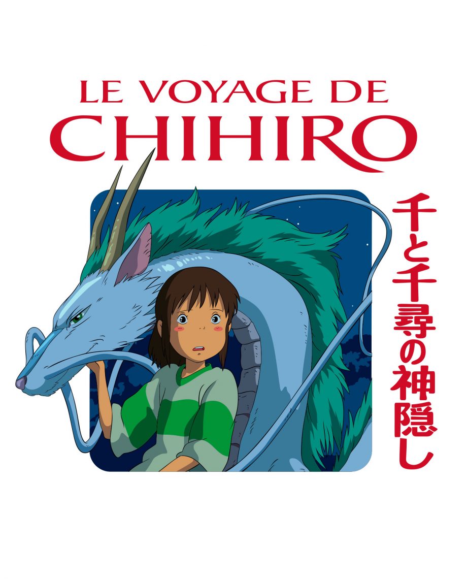 Visuel t-shirt le voyage de Chihiro