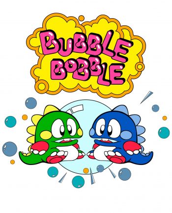visuel T-shirt Bubble Bobble