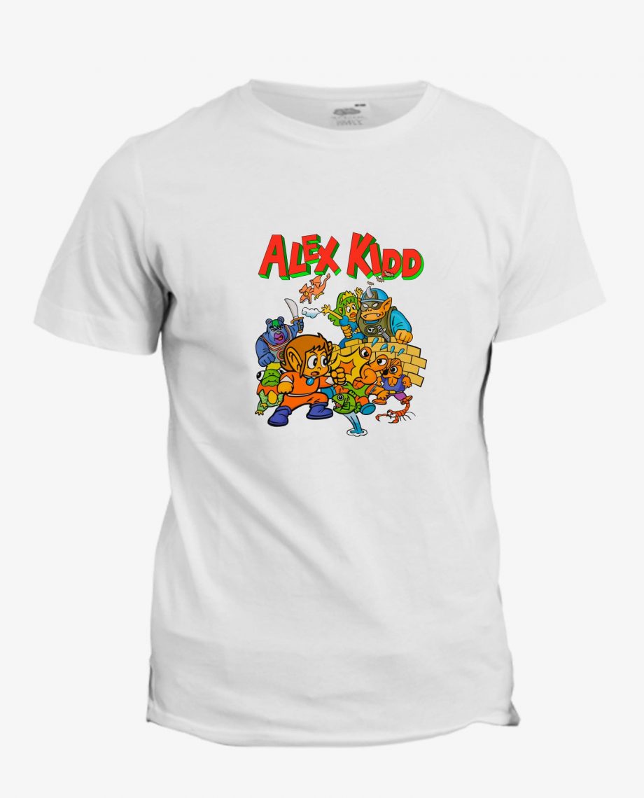 T-shirt Alex Kidd Master System