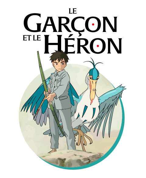T-shirt le Garçon et le Héron