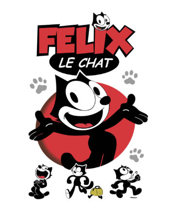 T-shirt Felix le chat - dessin animé