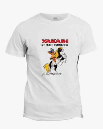 T-shirt Yakari et Petit Tonnerre - bande dessinée
