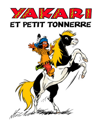 Visuel Mug Yakari et Petit Tonnerre - t-shirt Yakari et Petit Tonnerre - bande dessinée