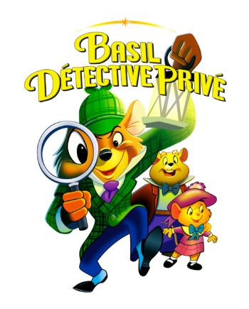 Visuel t-shirt Basil détective privé - Walt Disney - Mug Basil détective privé