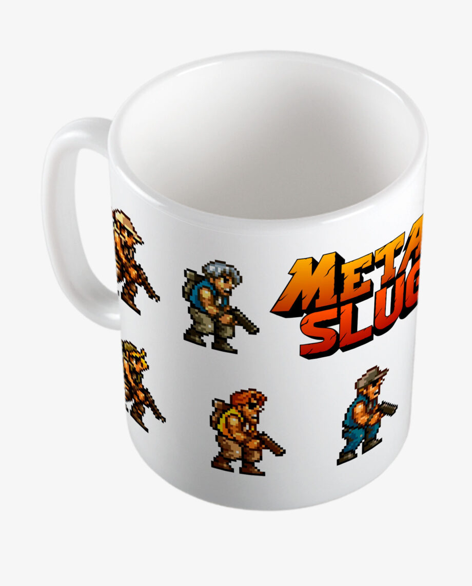 Mug Metal slug rétro gaming, jeux vidéo