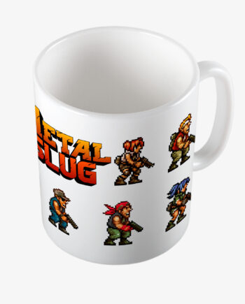 Mug Metal slug rétro gaming, jeux vidéo