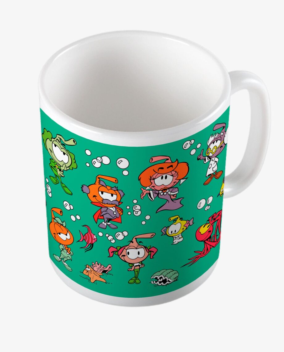 pixgoodies mug qui qui qui sont les snorky dessin animé année 1980 80 nostalgie