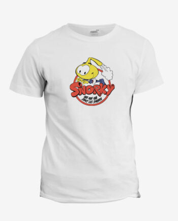 T-shirt qui qui qui sont les snorky dessin animé année 1980, nostalgie 80