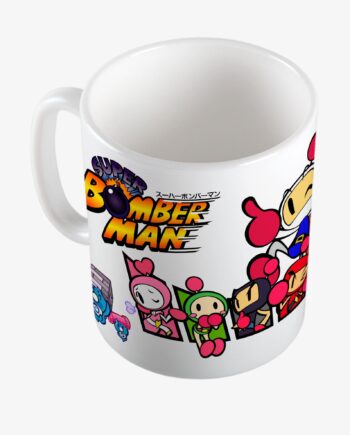 Mug Bomberman - Jeux vidéo, année 1990 - Rétro gaming