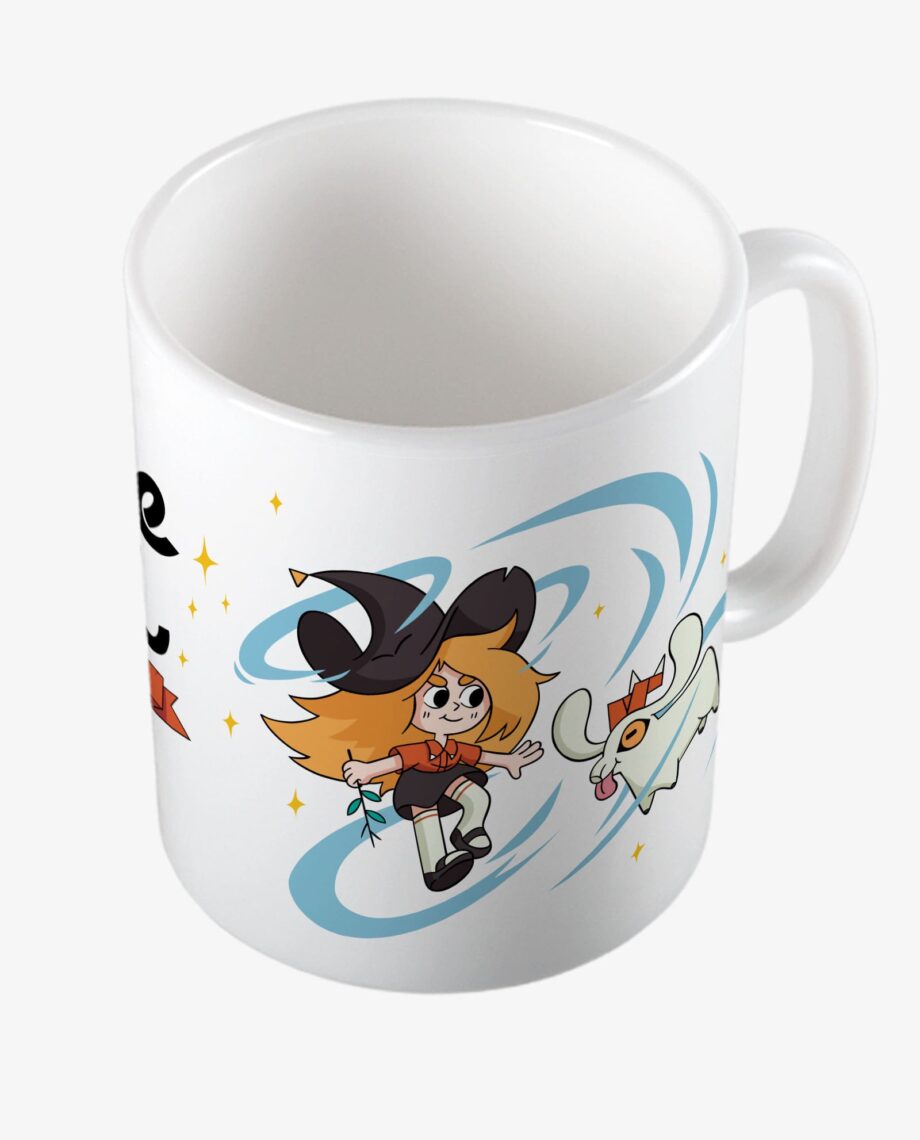 Mug Cendre et Hazel blanc