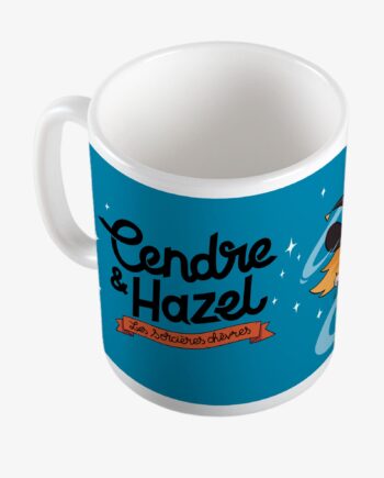 Mug Cendre et Hazel Bleu