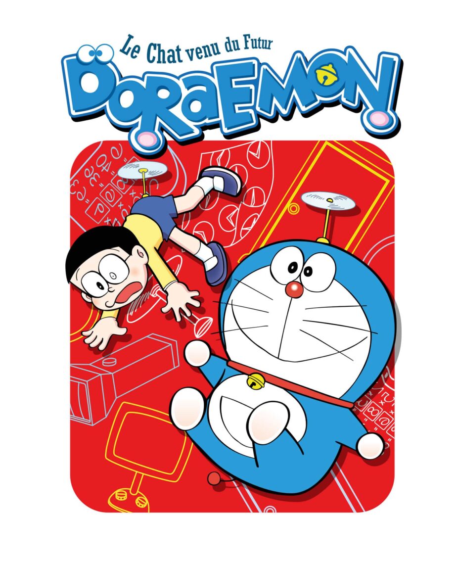 Visuel T-shirt Doraemon : Le Chat venu du Futur - Visuel Mug Doraemon : Le Chat venu du Futur